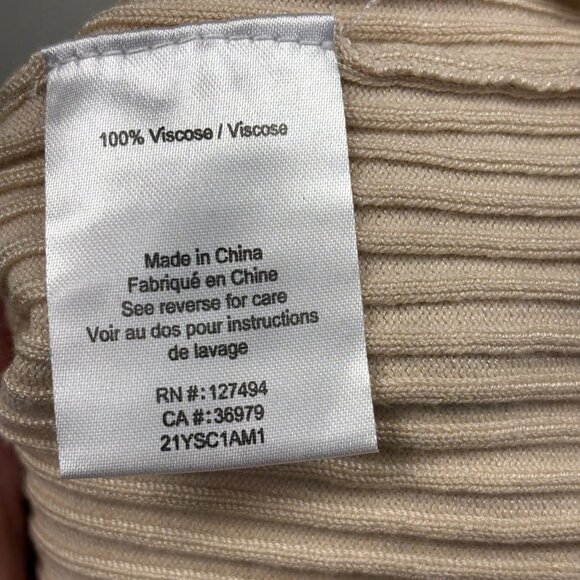 Heartloom Ivory Sweater with Peek-a-Boo Shoulder Cut-Outs | Size Small - Picture 5 of 7